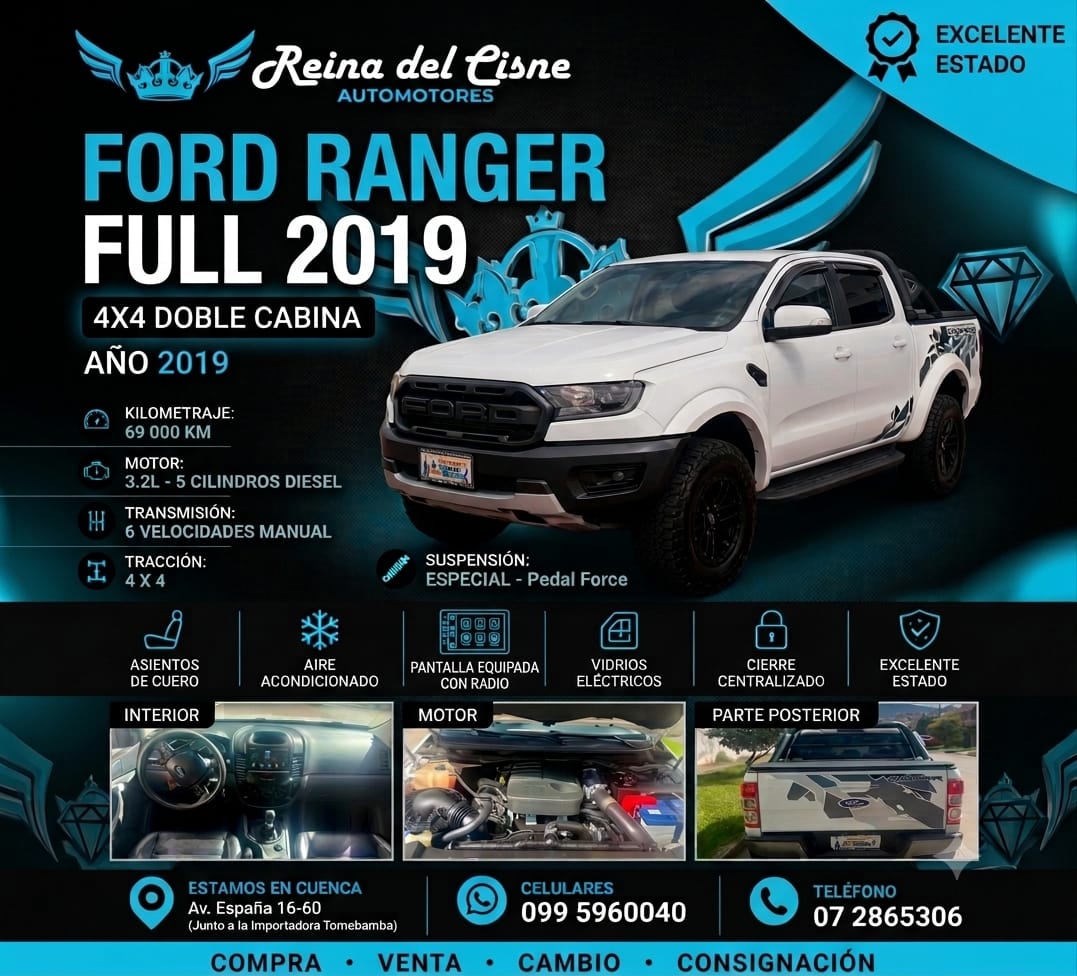 Ford Ranger Blanca - Vista 1
